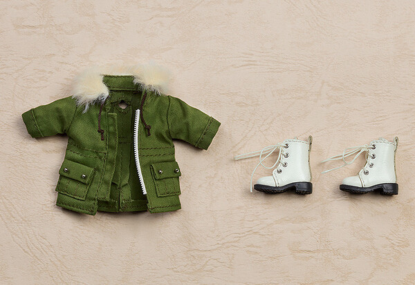 Warm Clothing Set: Boots & Duffel Coat (Khaki), Good Smile Company, Accessories, 4580590163836
